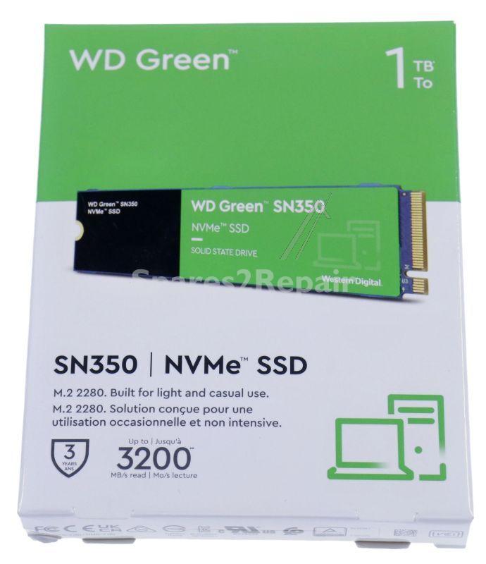 Western Digital Ssd M.2 - Wd Green™ Sn350 Wds100t3g0c 1tb Pcie Nvme Ssd-festplatte