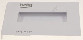 Detergent Dispenser Cover - 2459209734 C00870377 Detergent Drawer Front Cover Assembly [Arcelik]