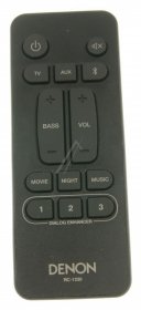 Sound United Ir remote Control - Rc-1230 30701026600ad Remote Control Rc1230 Dhts316