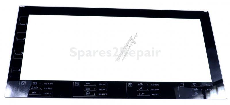 Oven outer Door - Front Glass black electrolux 5 [Electrolux Aeg]