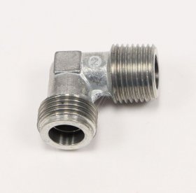 Hose Coupling - C00381300 488000381300 Tube Bend 1-2x1-2 [Whirlpool Indesit]