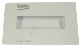 Detergent Dispenser Cover - 1912504112 C00907233 Drawer Panel [Arcelik]