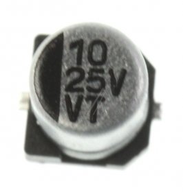 Vestel Electrolytic - 10uf-25v 30063253 Cap Elch 10µf 25v M 105° 30ma 4x5 4 Rohs