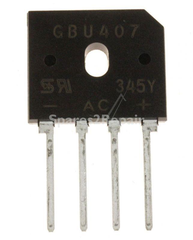 Bridge Rectifier - Gbu4m 30007758 Diode Bridge Gbu4m Kbl10 [Vestel]