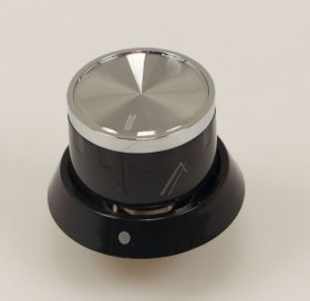 Button - 250316243 C00868568 Hob Knob White [Arcelik]