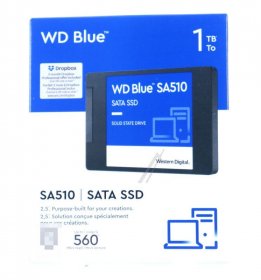 Western Digital Ssd 2,5” Hard Drive - Sa510 Wd Blue™ 1tb 2,5" Sata 3 Ssd hard Disk - WDS100T3B0A