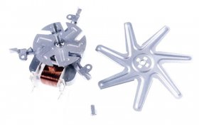 Compatible Ventilator Motor - Blower Motor With Fan Wheel Alternative For Bosch-siemens 00651461