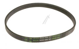 Poly v belt H - 330h5el 00600151 Belt Drive [Bosch Siemens]