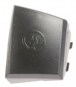 Button - 4055483558 Button Hand Unit Satin White [Electrolux Aeg]