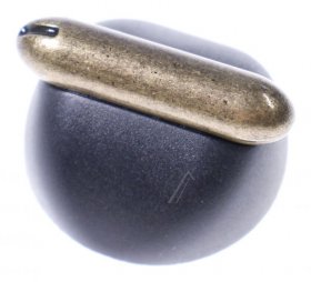 Button - C00738251 Rustical Knob-pc Ontario antraci [Whirlpool Indesit]