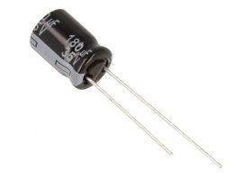Panasonic 35v Radial Electrolytic 105 De - 180uf-35v Elko Radial Pan 105° 8x11,5mm