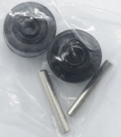 Roller - 140223147012 Wheel Front With Shaft [Electrolux Aeg]