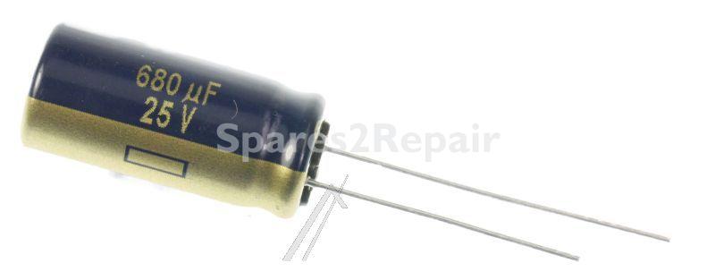 Panasonic 25v Radial Electrolytic 105 De - 680uf-25v El-cap Radial Pan 105° 10x20mm -rohs-