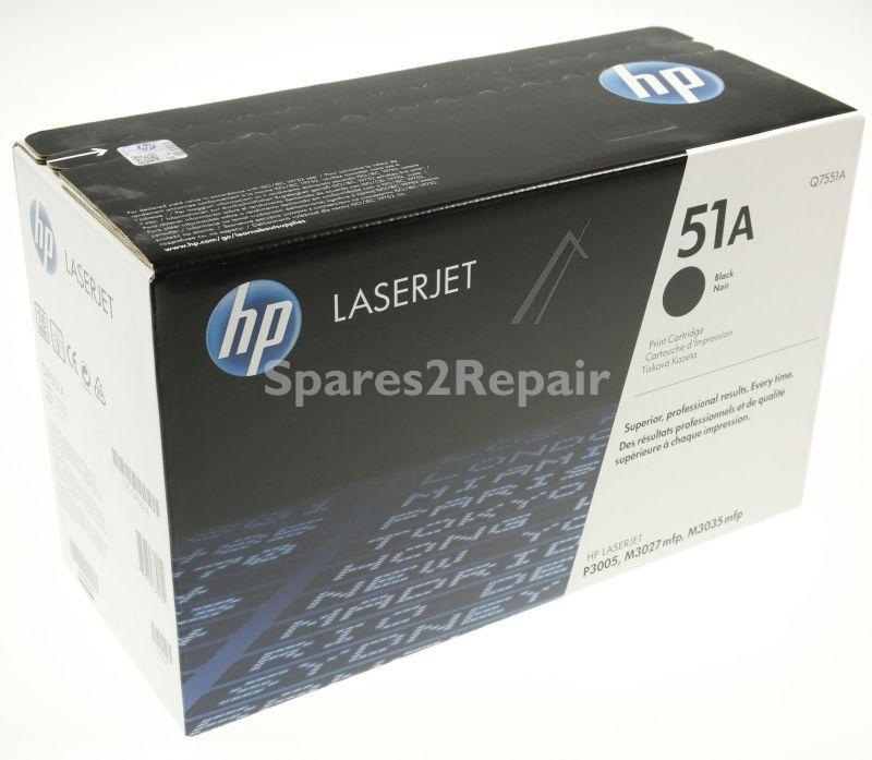 Hewlett Packard Toner Cartridge - 51a Q7551a Toner Cartridge Black 6 5k