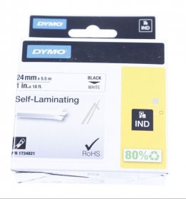 Dymo Scripture Tape For Lettering D - S0773860 Dymo Rhino Vinylband 24mm X 5,5m