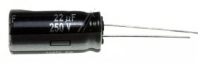 Panasonic 250v Radial Electrolytic 105 D - 22uf-250v Eeuee2e220 Elco Radial Pan 105° 10x20mm