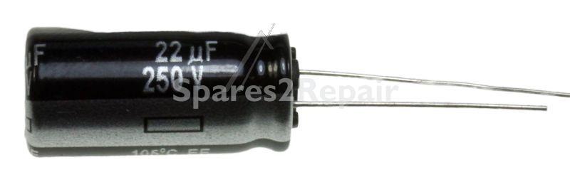 Panasonic 250v Radial Electrolytic 105 D - 22uf-250v Eeuee2e220 Elco Radial Pan 105° 10x20mm