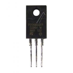 Stmicroelectronics Mos Fet Transistor - P20nm60fp Stp20nm60fp Mosfet n To-220fp Type:stp20nm60fp