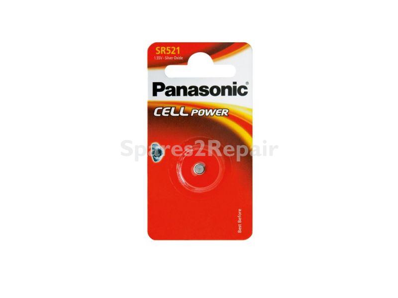 Panasonic 1.55v Button Cell Battery - Sr521 1,55v - 14mah Button Cell 1pc Blister