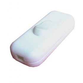 Power Cord Switch - Switch White 2a - 1 Pin