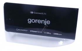 Hisense Gorenje Detergent Dispenser Cover - Han with Co c+ Cl-a-st-10-14 Ps-22 Gor S