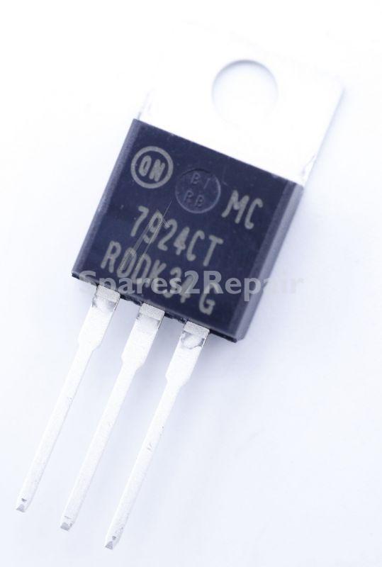 On Semiconductor Fixed Voltage Reg. Neg. - 7924 Spannungsregler -24v-1a To-220 - MC7924CTG