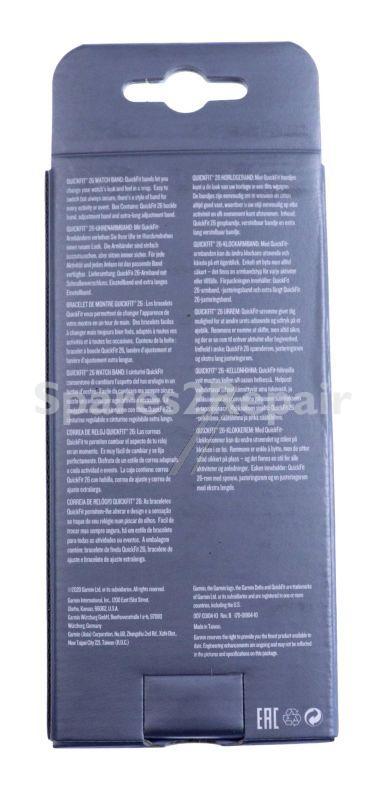 Garmin Wristbands For Smartwatch - 010-13391-05 Garmin Quickfit Band 20mm Silicone Dust Rose-nebelgrau