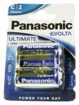 Panasonic C Akaline Batteries - Lr14 Evolta 1,5v Alcaline Baby Set Of 2