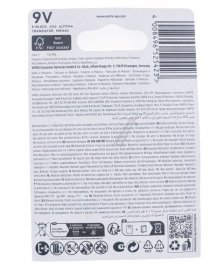 Varta 1604d Alkaline Batteries - 6lr61 4122101411 Varta 9 0v Alkaline Longlife Battery 1 Pack