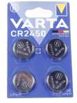 Varta 3.0v Button Cell Battery - Cr2450 3 0v Lithium Knopfzelle Suitable For Varta 4er Blister