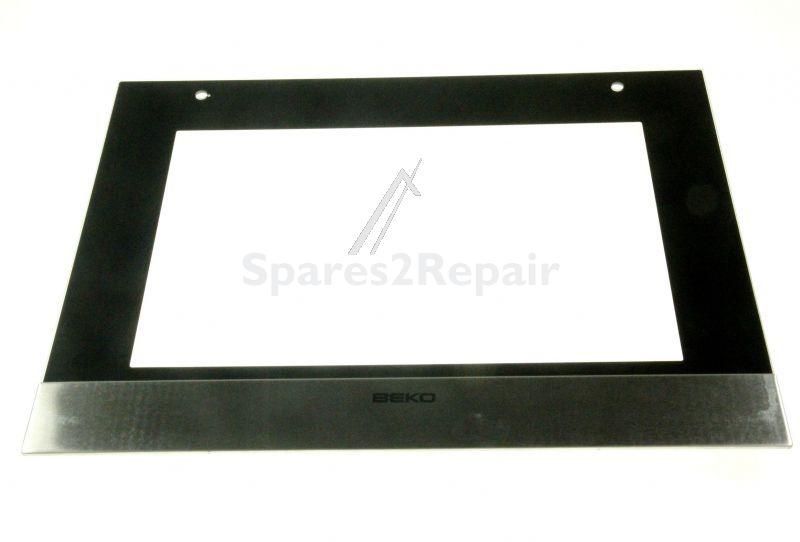 Oven outer Door - 210441377 C00885929 Front Outer Door Glass Group [Arcelik]