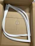 Smeg Refrigerator Door Seal - 754132386 Freezer Magnet Seal White