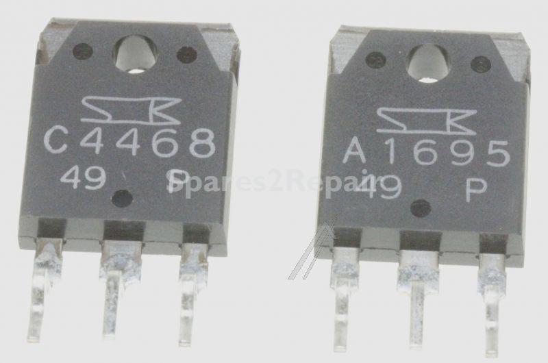 Yamaha Transistors - Vr355900 Transistor Pair (2sc4468 + 2sa1695) Sanken