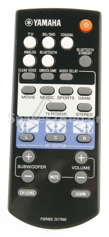 Yamaha Ir remote Control - Fsr82 Zk776900 Remote Control