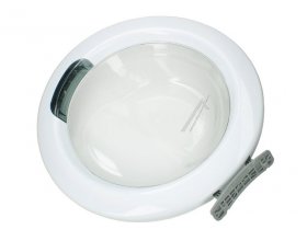 Washing Machine Window - 70064255 Cmp Door As Csr Snow [Candy Hoover]