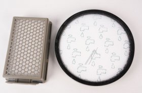 Sqoon Vacuum Cleaner Filter - S0947b Filter Set Alternative For Rowenta Zr780000