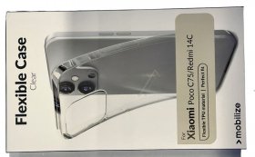 Mobilize Leather Bag Gsm - 80309 Mobilize Gelly Case Xiaomi Poco C75-redmi 14c Clear