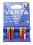 Varta Aaa 1,5v Battery - Lr3 4703101404 1 5v Aaa Varta Battery Blister Pack Of 4