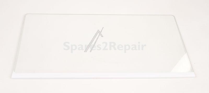 Glass Panel - 1217849 Glass Shelf 345x175x3 With Strip [Amica]