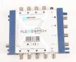 Wisi Multi Switch - Dxr 0508 Flexswitch Multiswitch Receiver-powered 5in8 Compatible With All Cascadeable Dxc 05xx Models - 76895