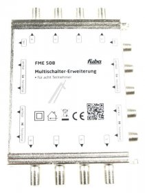 Fuba 4+1 Multiswitch Inputs - Fme508 Multischalter-erweiterung Um 8 AusgÄnge
