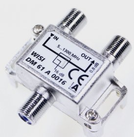 Wisi Aerial Distributor - Dm 61 A 0016 75115 Splitter 1-way 16db