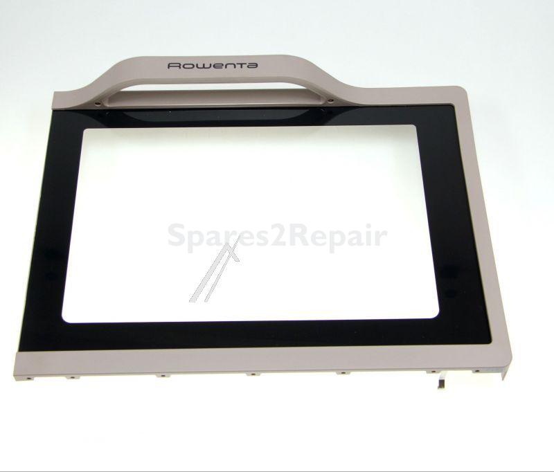 Glass Plate For Oven - Ss-993263 Pane+support+handle [Groupe SEB]