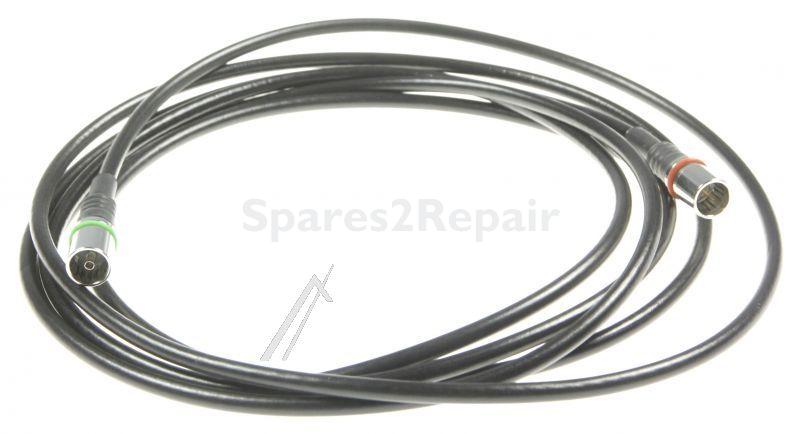 Wisi Sat Connecting Cable - Ds 38 U 0300 Anschlusskabel F-quick - Iec-buchse, 3 M, 1 StÜck, Klasse A+