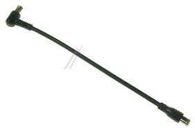 Polytron Sat Connecting Cable - Fq- F- Fw 026 Quick-connection Cable, F-plug - F-angle Plug, 260 Mm