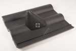 Koscom Lead Roof Cover - 4548 Frankfurter-pan Plastic Black