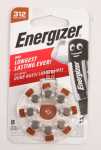 Energizer 1.40v Button Cell Battery - E301431803 HÖrgeratebatterie Zinc-air Enr Ez Turn & Lock (312) 8 Stuck