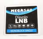 Megasat Twin Lnb - 200022 Diavolo Monoblock Single Lnb Lnb