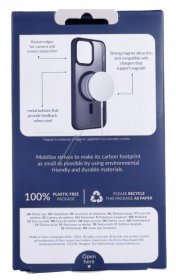 Mobilize Leather Bag Gsm - Mobilize Magsafe Compatible Hybrid Pro Case Apple Iphone 16 Pro Max Black - 29723