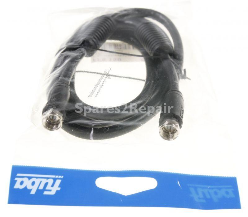 Fuba Black Sat Connecting Cable - Ffs 150 F-anschlußkabel, 1,50m, Schwarz